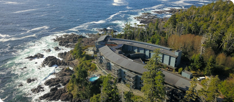 Overview - Beach Ucluelet