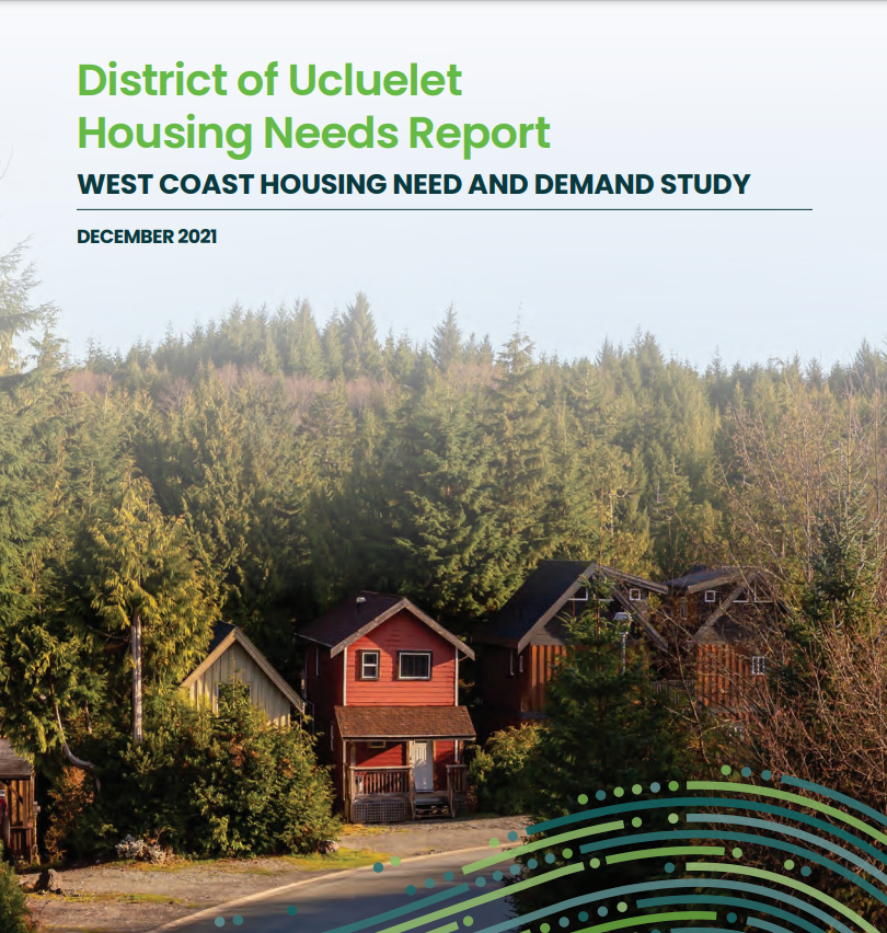 cover of district of ucluelet housing needs report